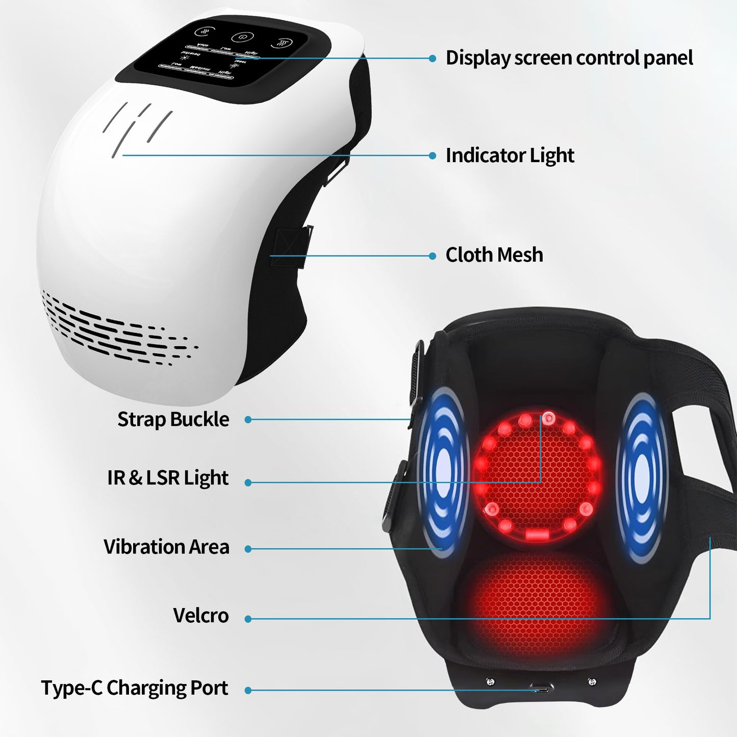 Massager Electric Knee Physiotherapy